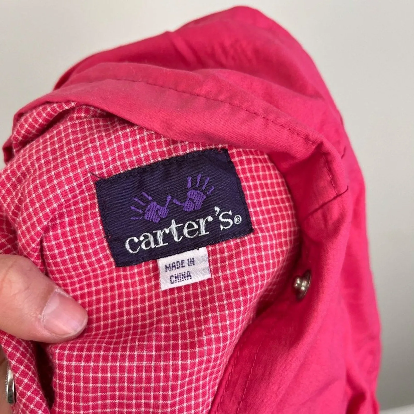#1 Best Seller: Vintage Carter's Hooded Pink Jacket 24 Months  Ends Soon!