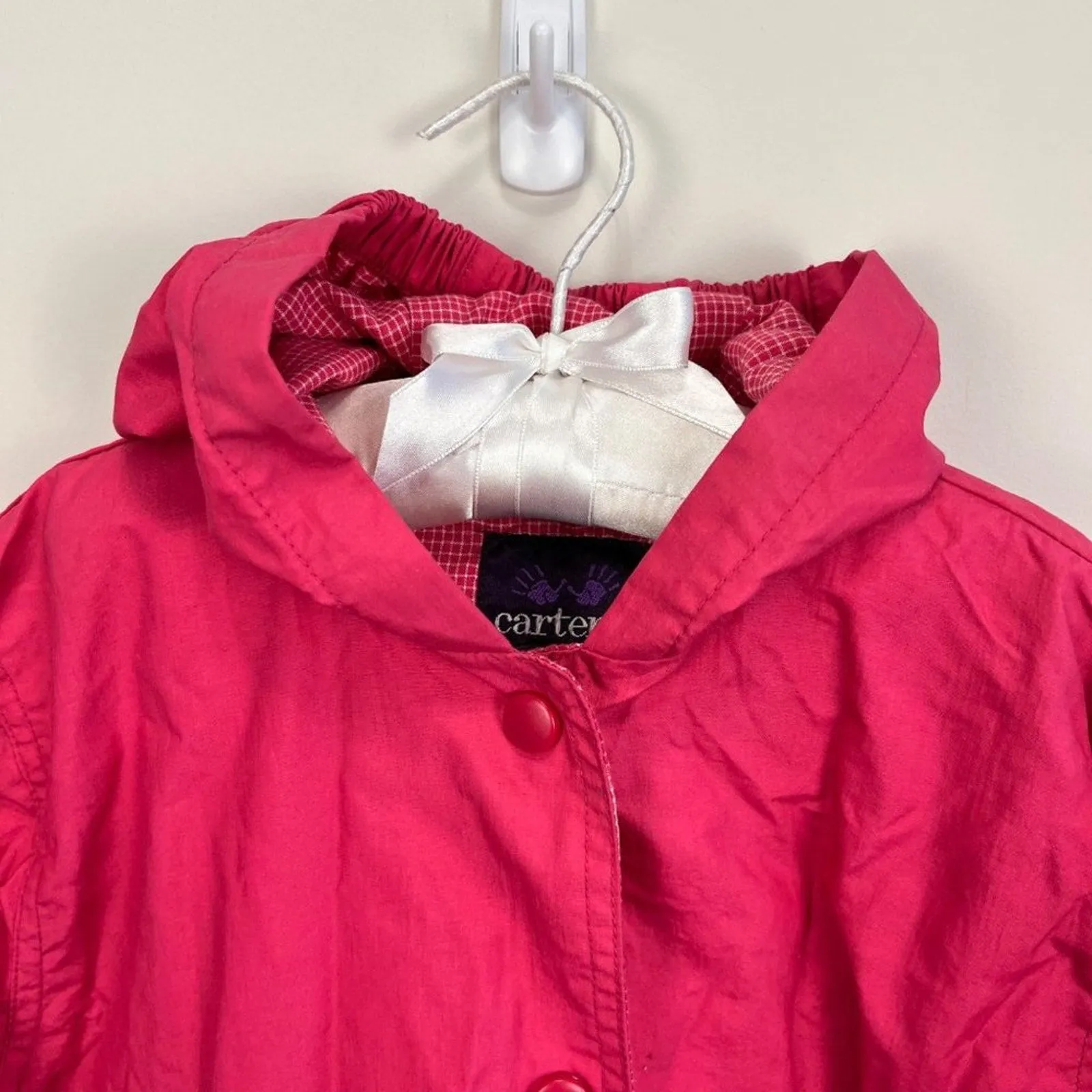 #1 Best Seller: Vintage Carter's Hooded Pink Jacket 24 Months  Ends Soon!