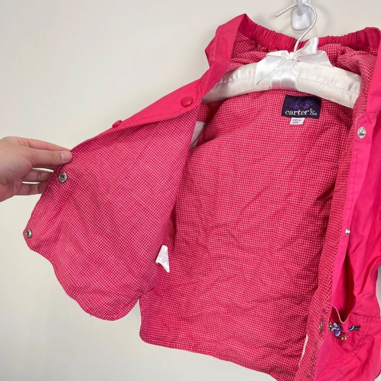 #1 Best Seller: Vintage Carter's Hooded Pink Jacket 24 Months  Ends Soon!