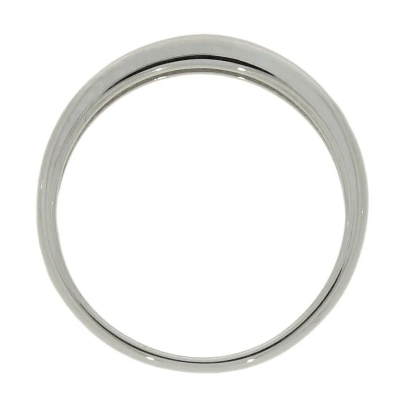 9ct White Gold 0.10ct Diamond and Sapphire Half Eternity Ring