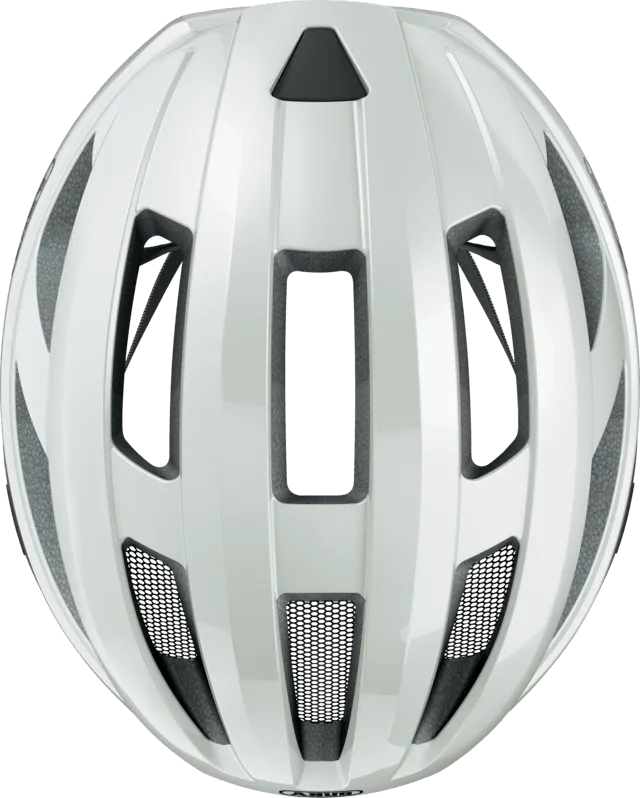 Abus Macator Road Cycling Helmet (Pearl White)