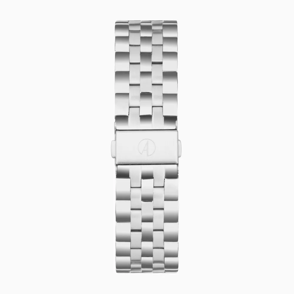 Accurist Aviation Mens Watch 76000 Stainless Steel with Black Dial