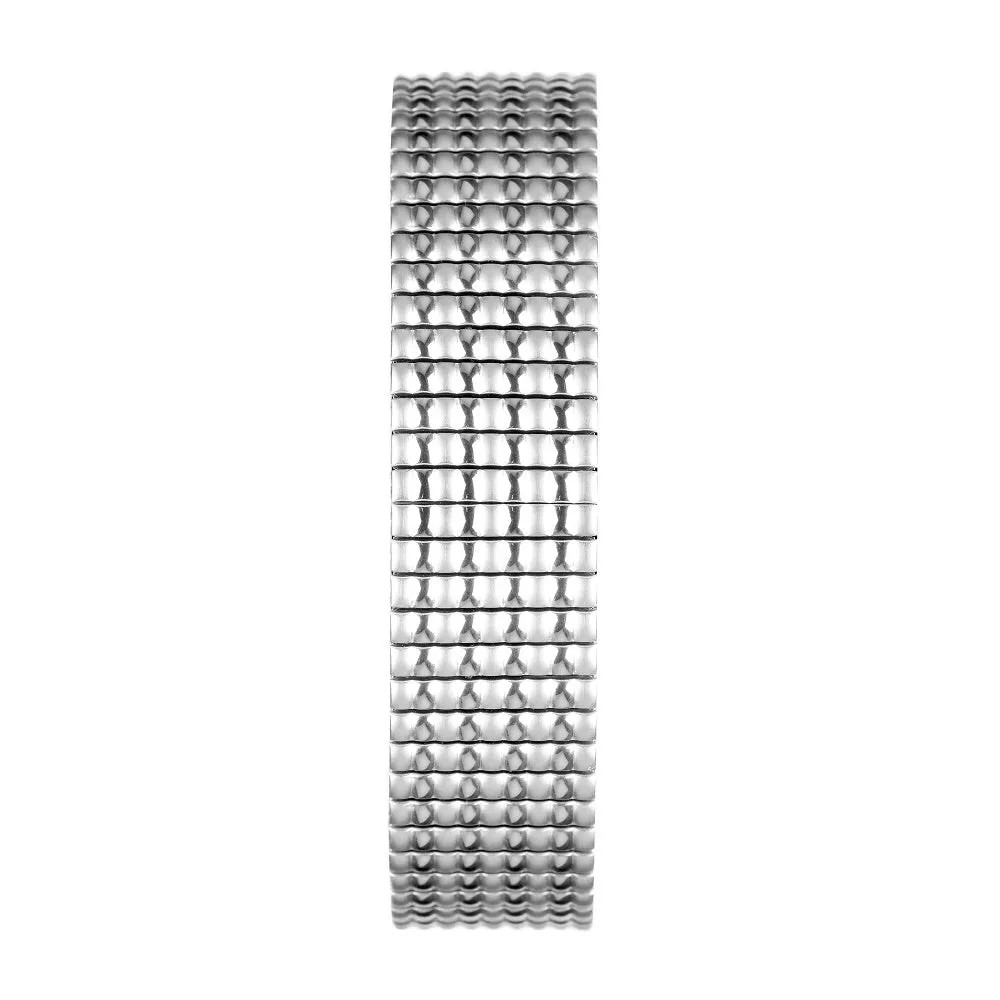 Accurist Classic Mens Expander Bracelet Watch White Dial 73000X