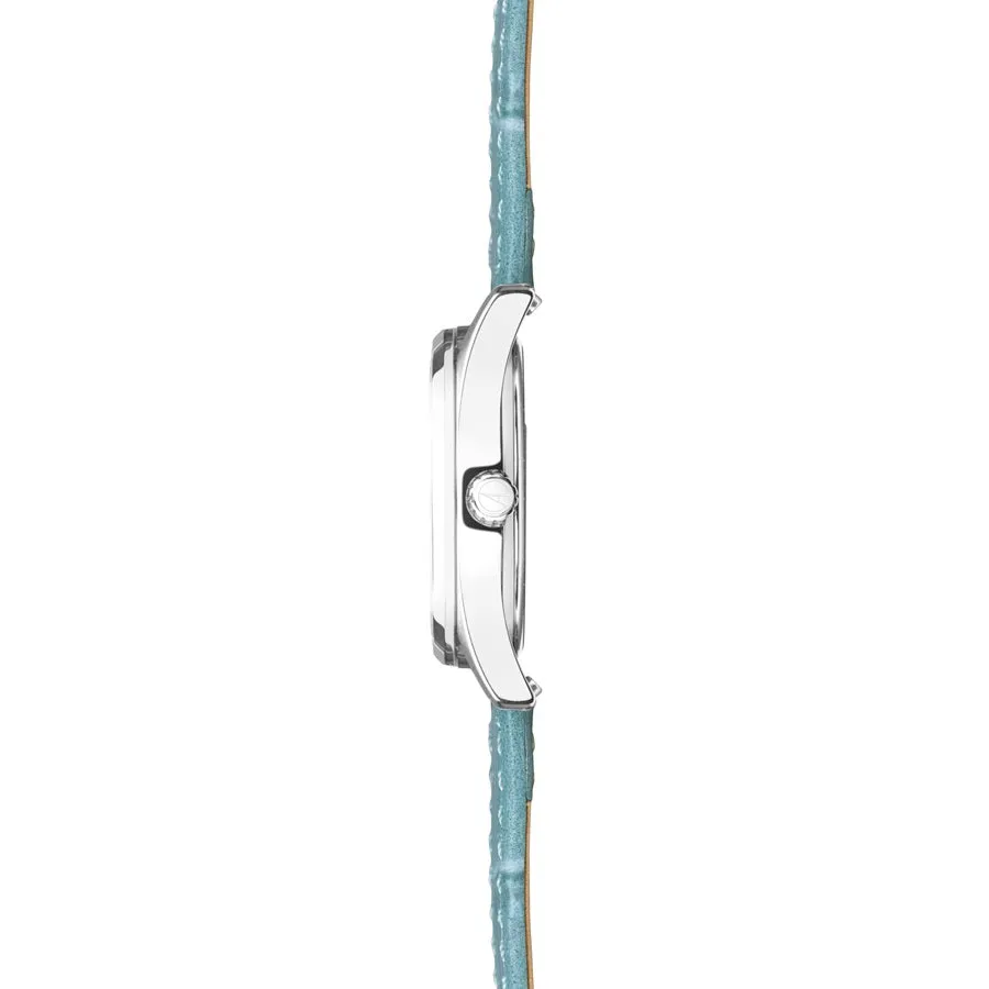 Accurist Everyday Ladies Watch Blue Leather Strap 74002X