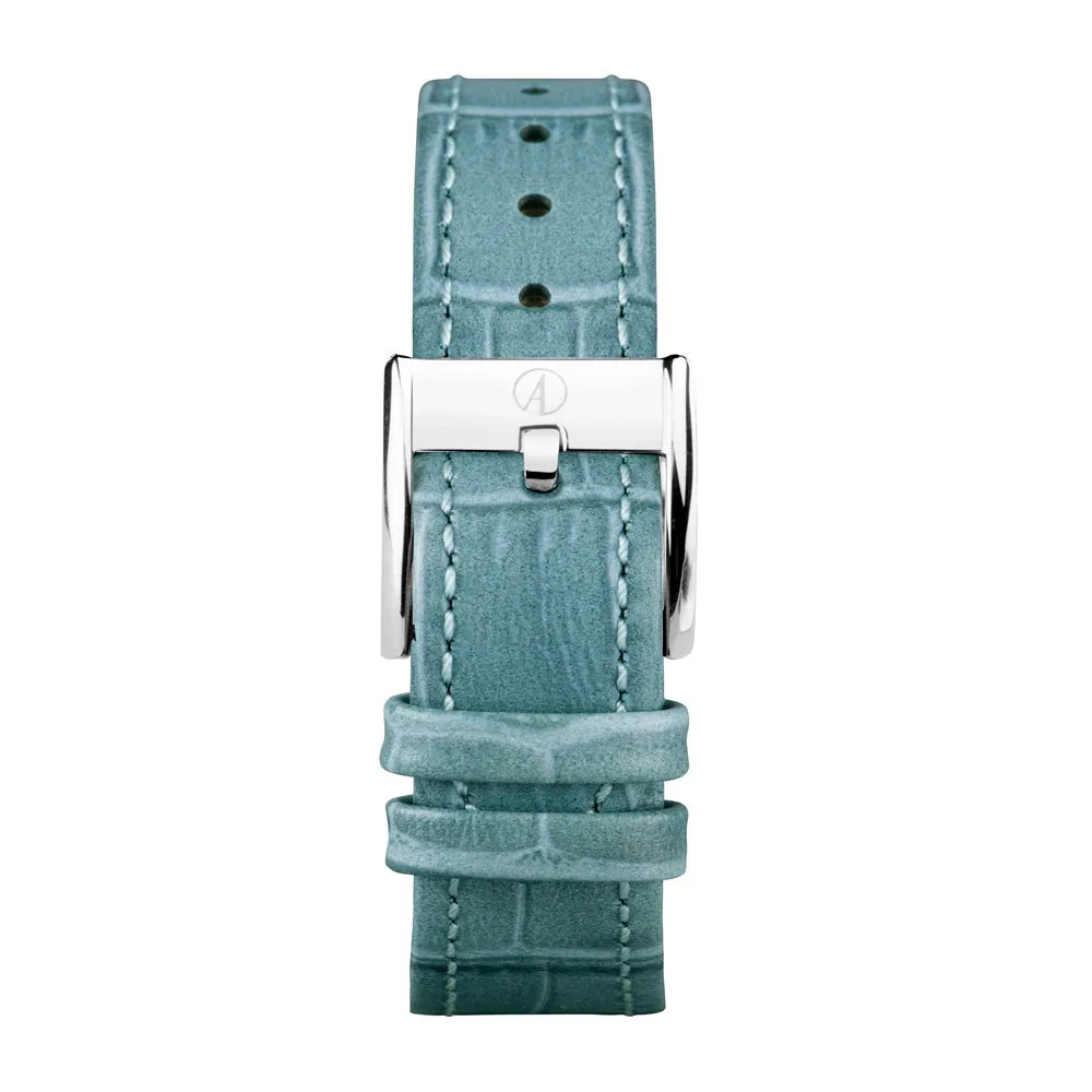 Accurist Everyday Ladies Watch Blue Leather Strap 74002X