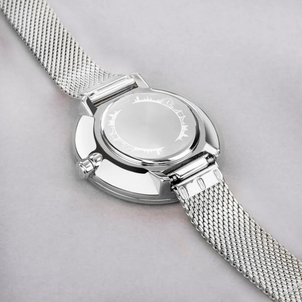 Accurist Ladies Watch 78005 With Rose Quartz Dial