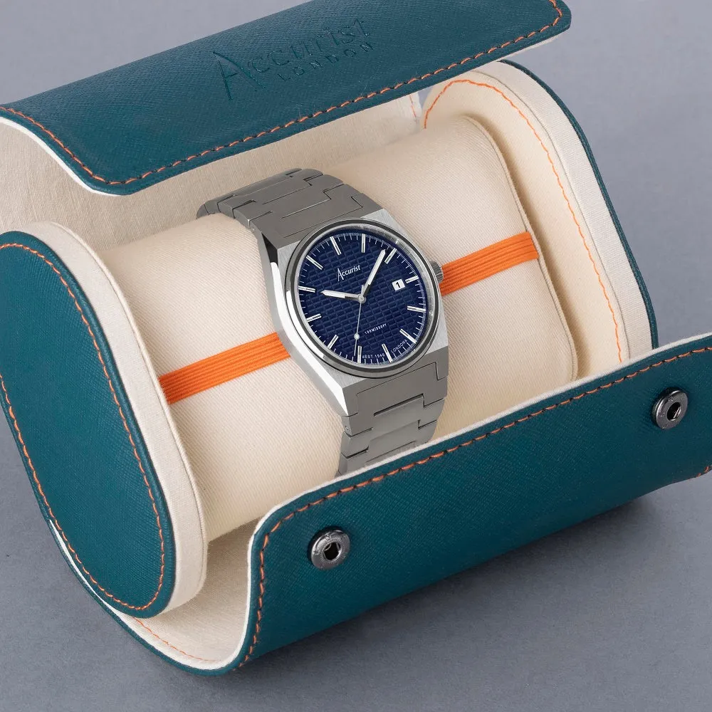 Accurist Origin Mens Bracelet Watch Blue Dial 70019