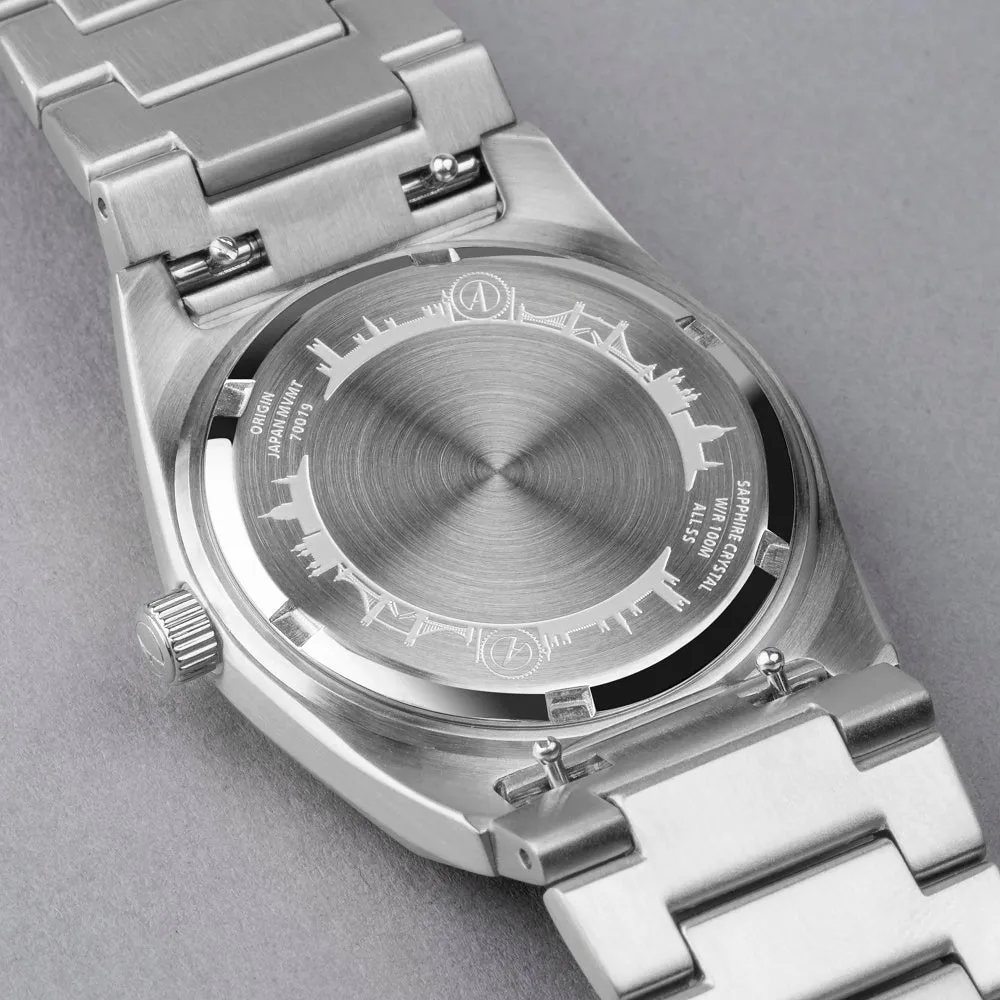 Accurist Origin Mens Bracelet Watch Blue Dial 70019