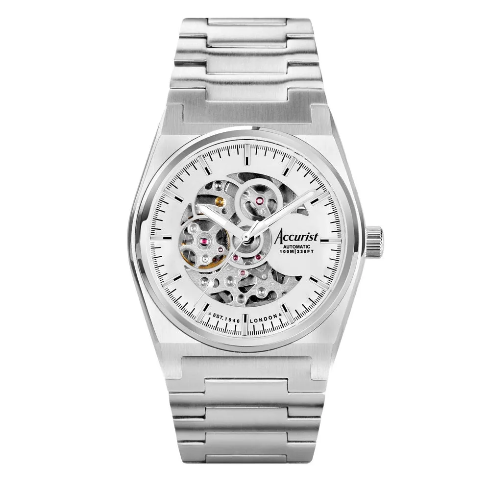 Accurist Origin Skeleton Dial Automatic Mens Watch 70022
