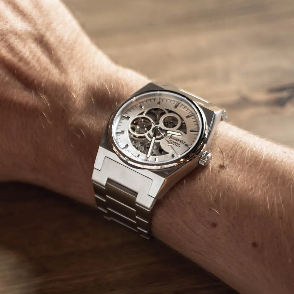 Accurist Origin Skeleton Dial Automatic Mens Watch 70022