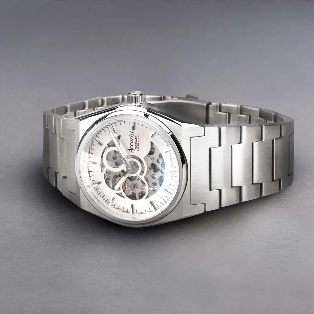 Accurist Origin Skeleton Dial Automatic Mens Watch 70022