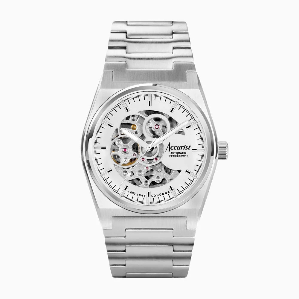 Accurist Origin Skeleton Dial Automatic Mens Watch 70022