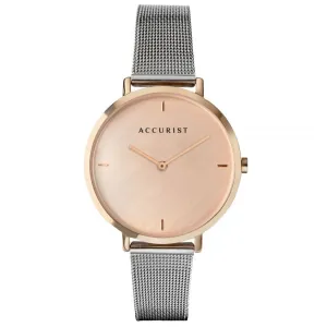 Accurist Pink Dial Ladies Watch 8348