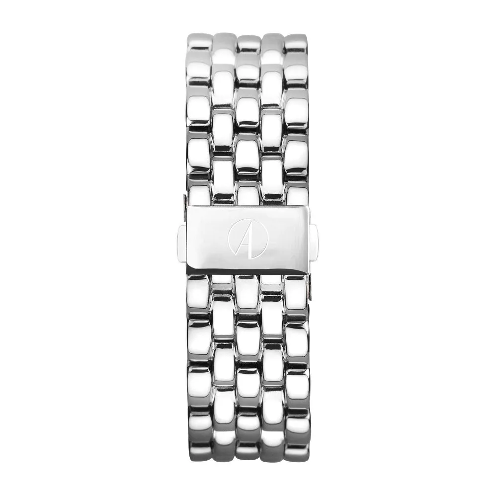 Accurist Rectangle Ladies Watch 71007 - White Dial 26mm Case