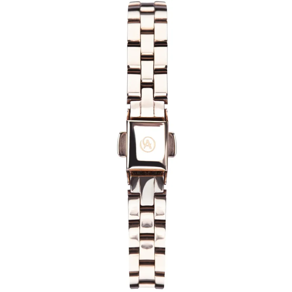 Accurist Rose Gold Crystal Set Ladies Watch Gift Set 8189G