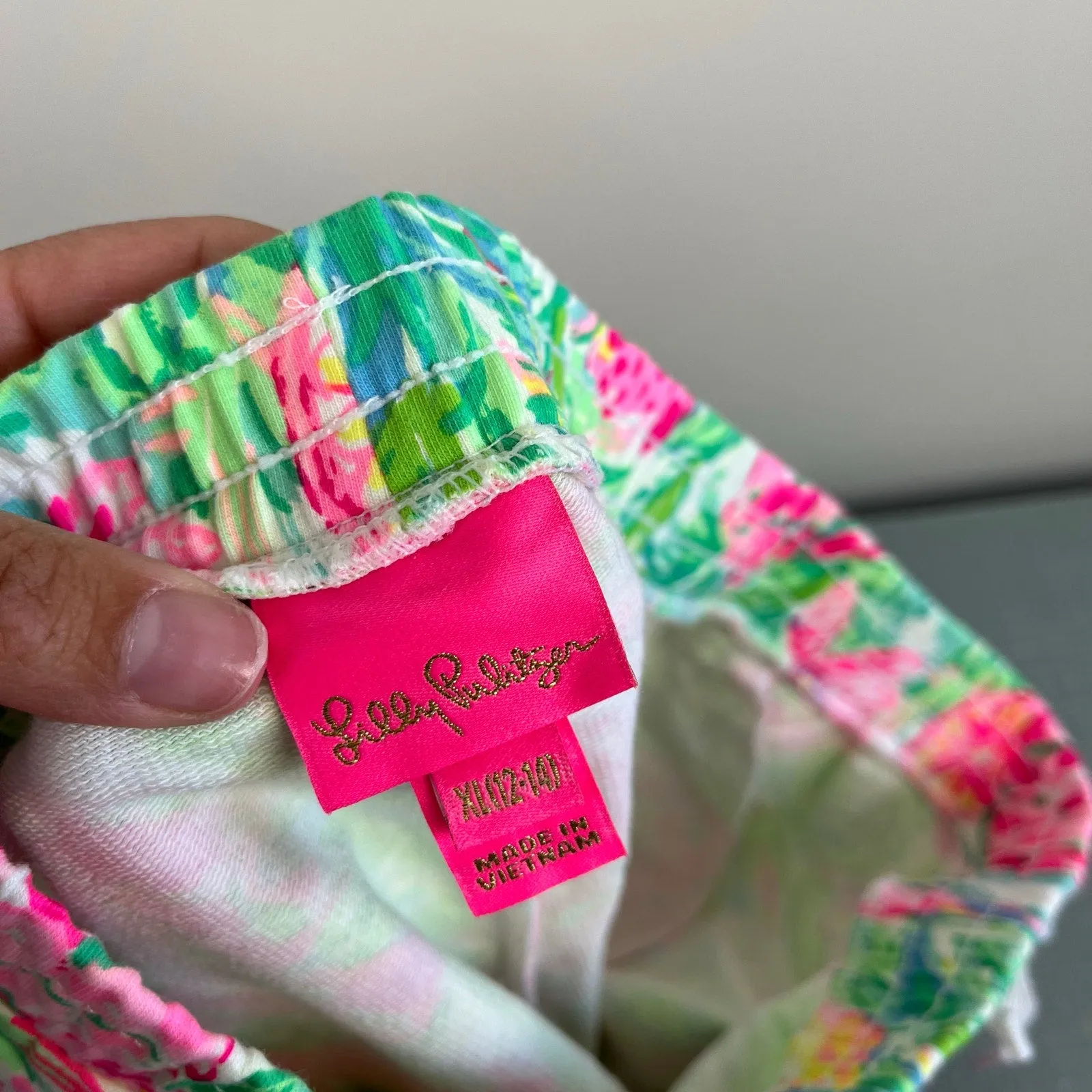 Affordable Luxury Lilly Pulitzer Girls Midea Shorts Resort White Pear Necessities XL 12-14 NWOT  Today Only!
