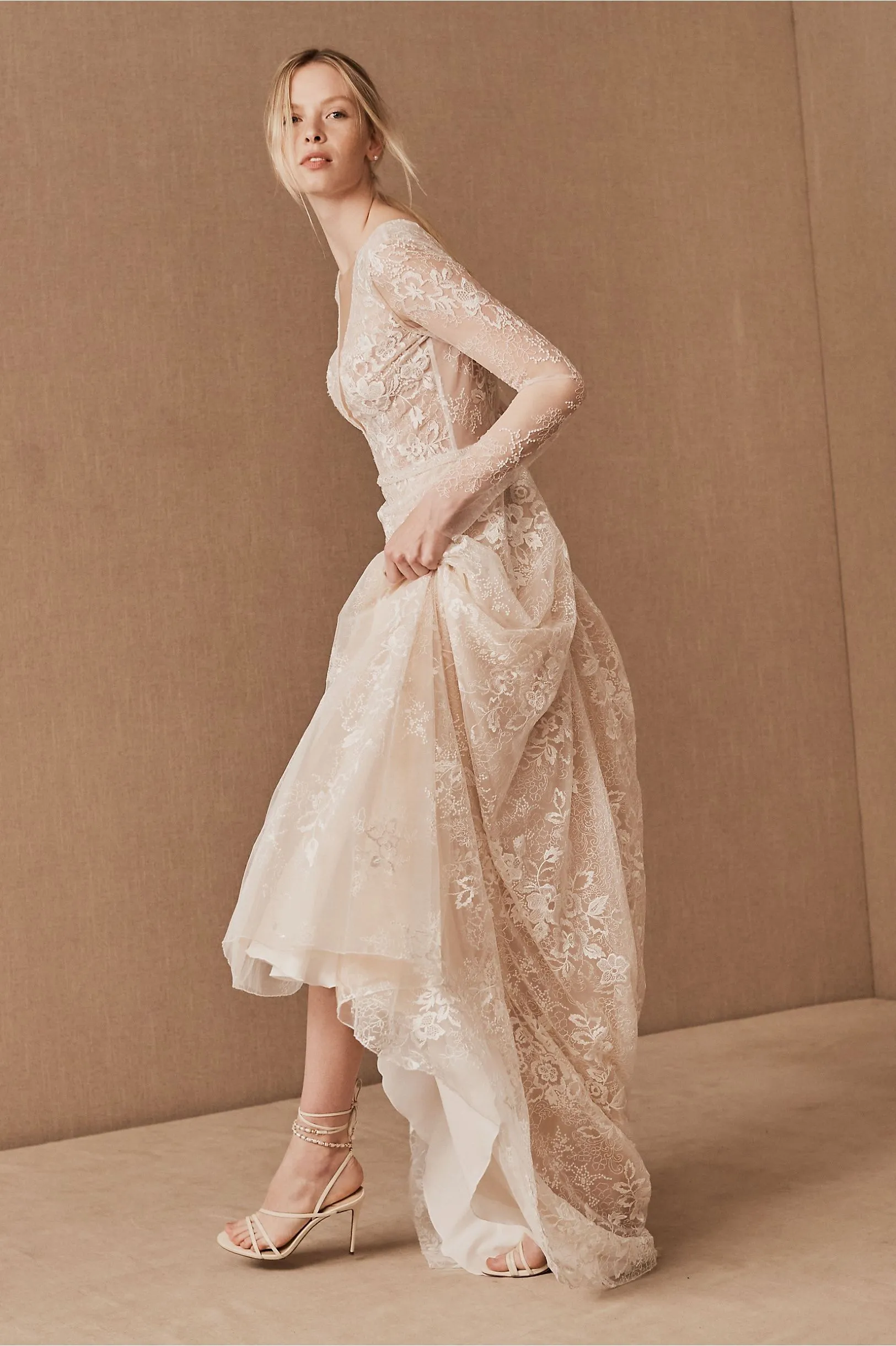 Affordable Luxury Riki Dalal Joan Gown  Going Fast!