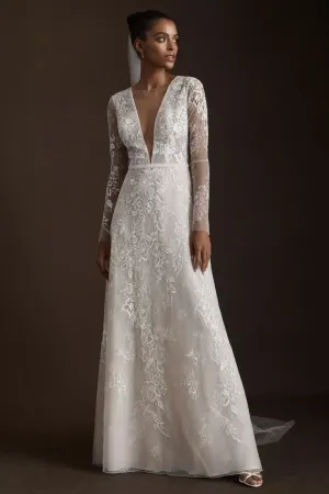 Affordable Luxury Riki Dalal Joan Gown  Going Fast!