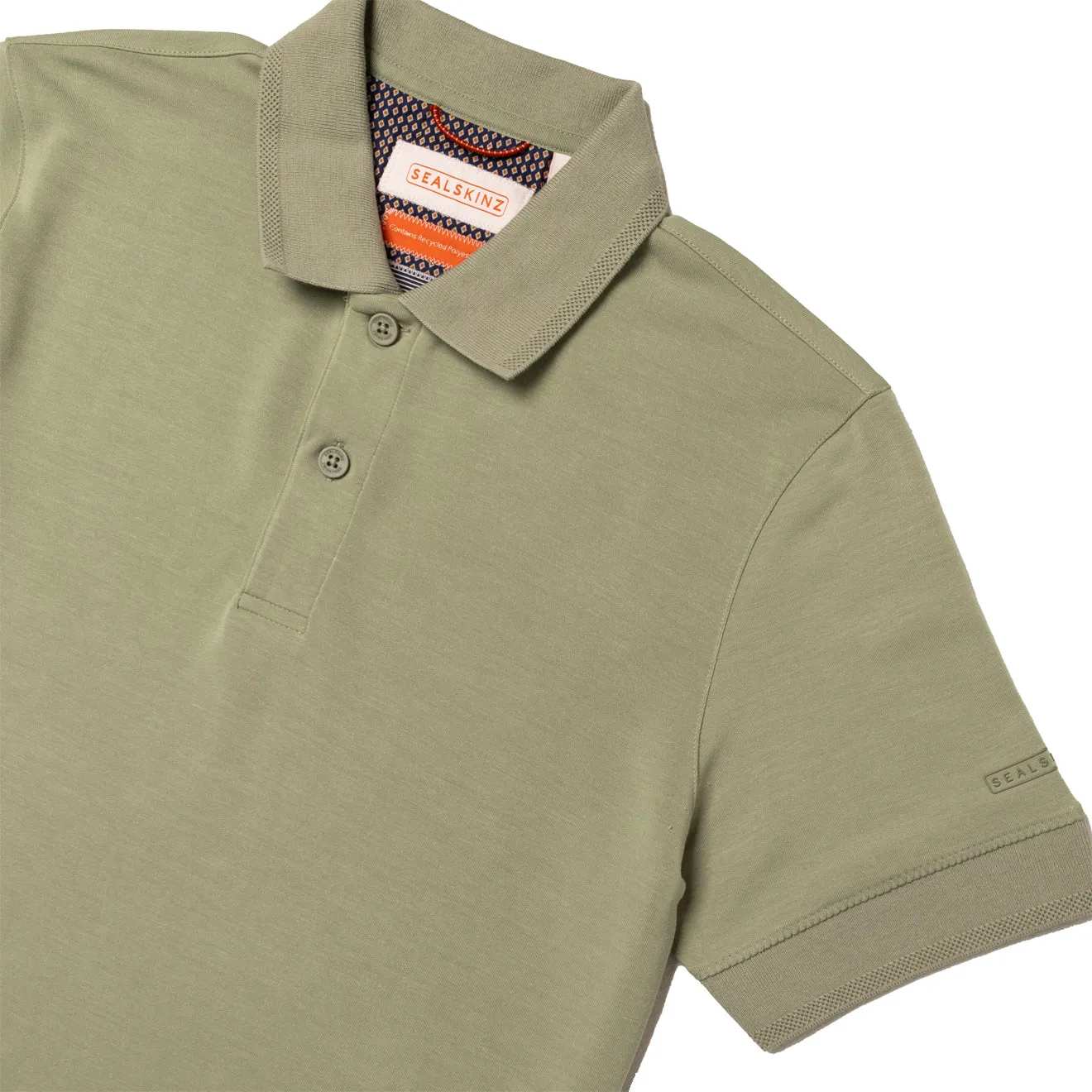 Affordable Luxury Sealskinz Short Sleeve Toftrees Polo Shirt Olive  Today Only!