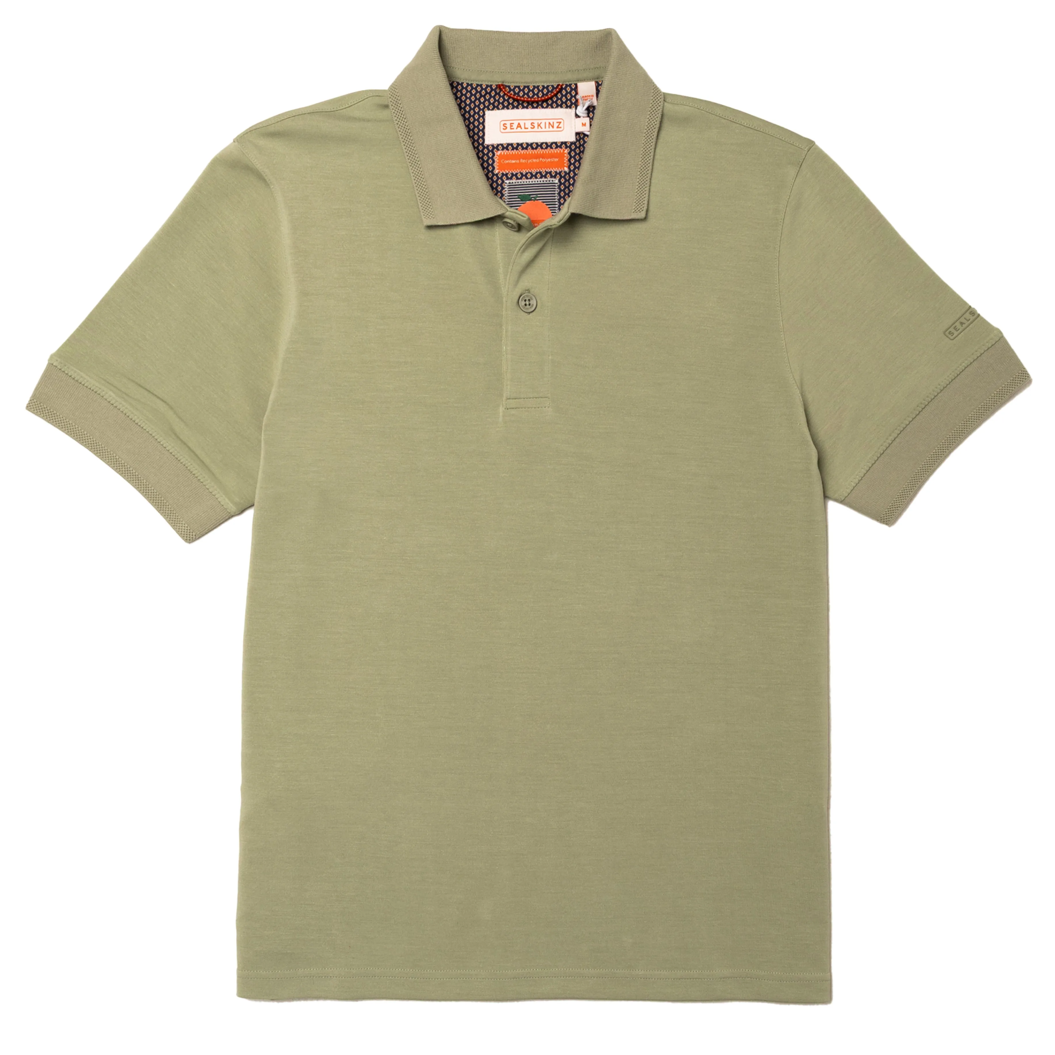 Affordable Luxury Sealskinz Short Sleeve Toftrees Polo Shirt Olive  Today Only!