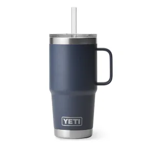 Affordable Luxury YETI Rambler 25oz Straw Mug Navy  Stylish & Comfortable