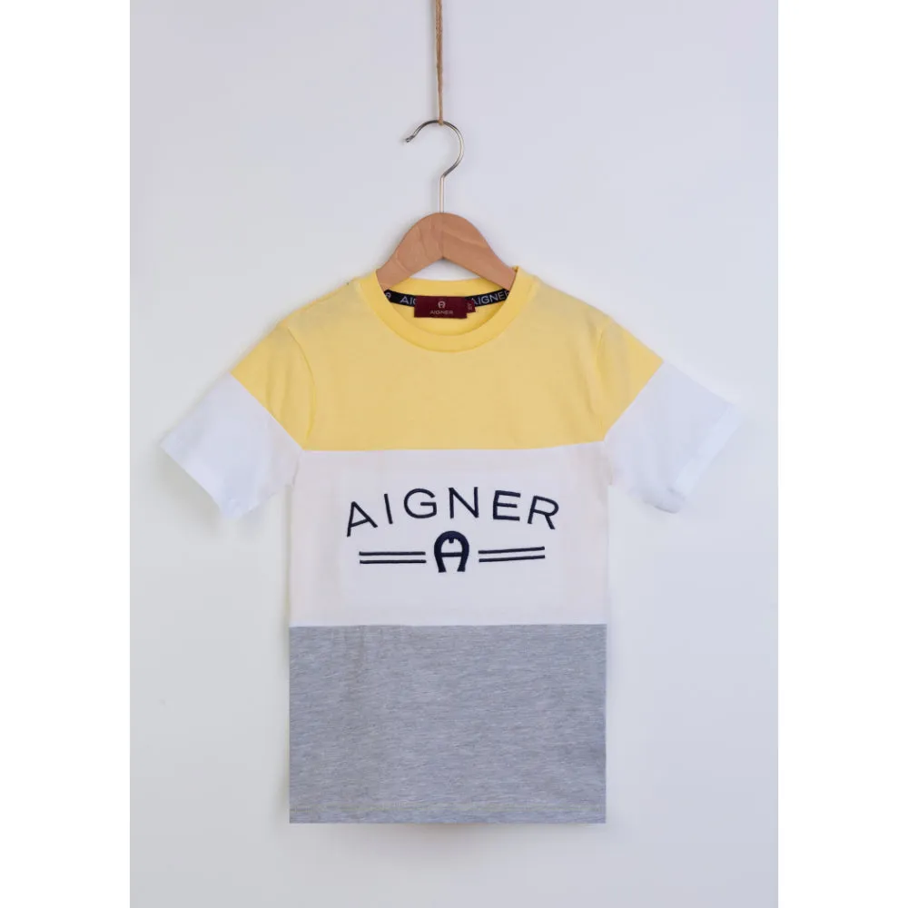 Aigner Kids Boy's Multi-color T-Shirt