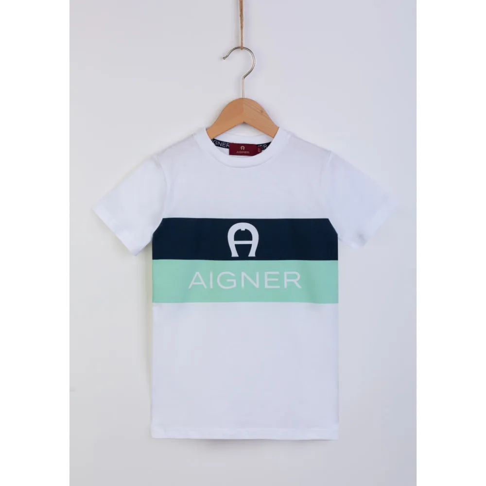 Aigner Kids Boy's Multiple Color T-Shirt