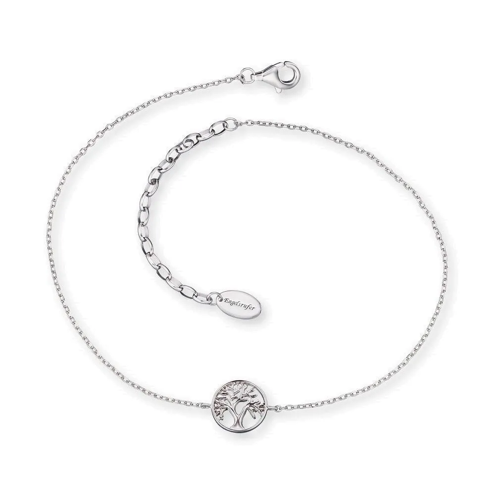Angel Whisperer Silver Tree of Life Ankle Chain ERF-LILTREE