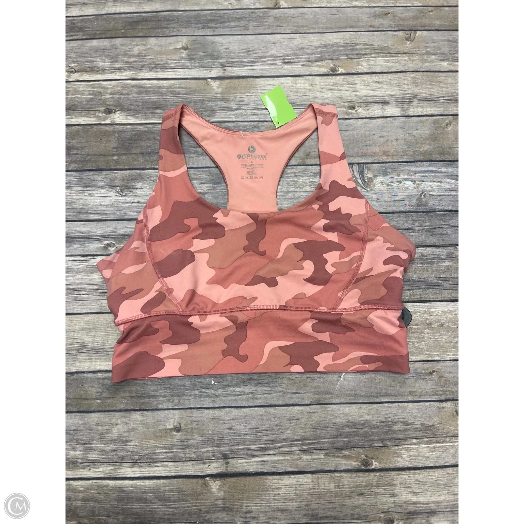 Athletic Bra By 90 Degrees By Reflex In Multi-colored, Size: L