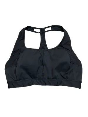 Athletic Bra By Athleta In Black, Size:S