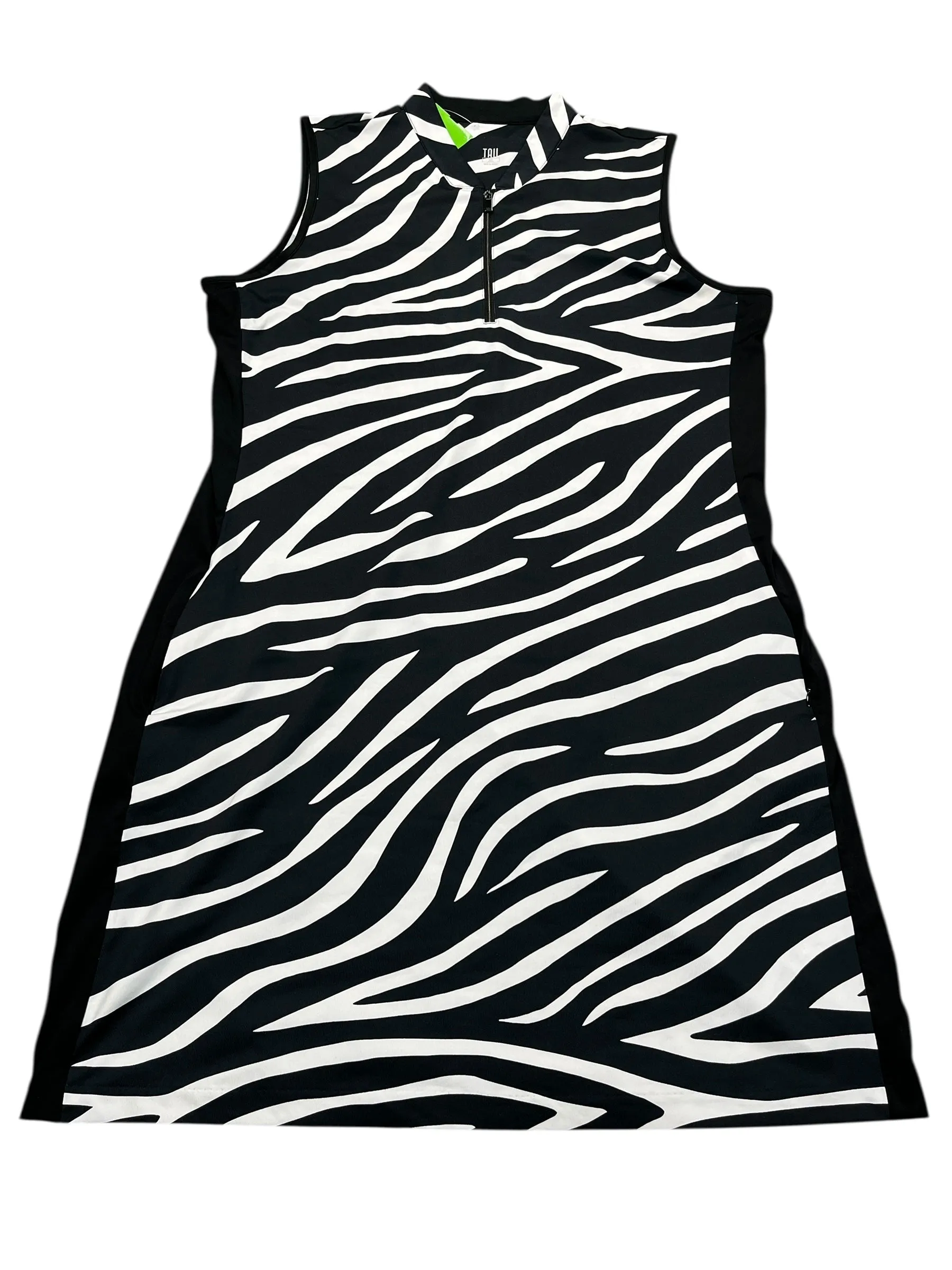Athletic Dress By Tail In Black & White, Size:Xl