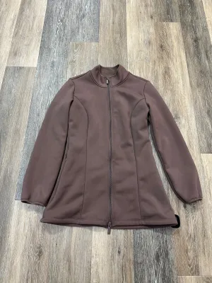 Athletic Jacket By 7 Diamonds In Brown, Size: S