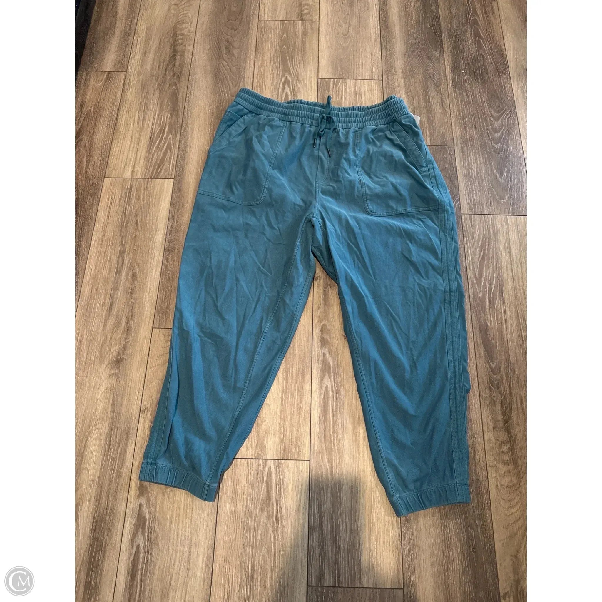 Athletic Pants By Athleta In Blue, Size: 2x