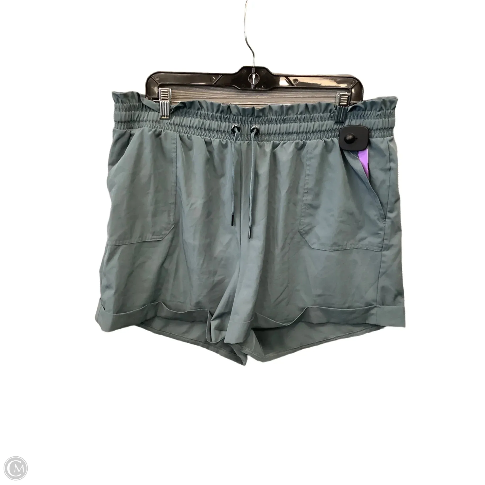 Athletic Shorts By Danskin In Grey, Size: Xl