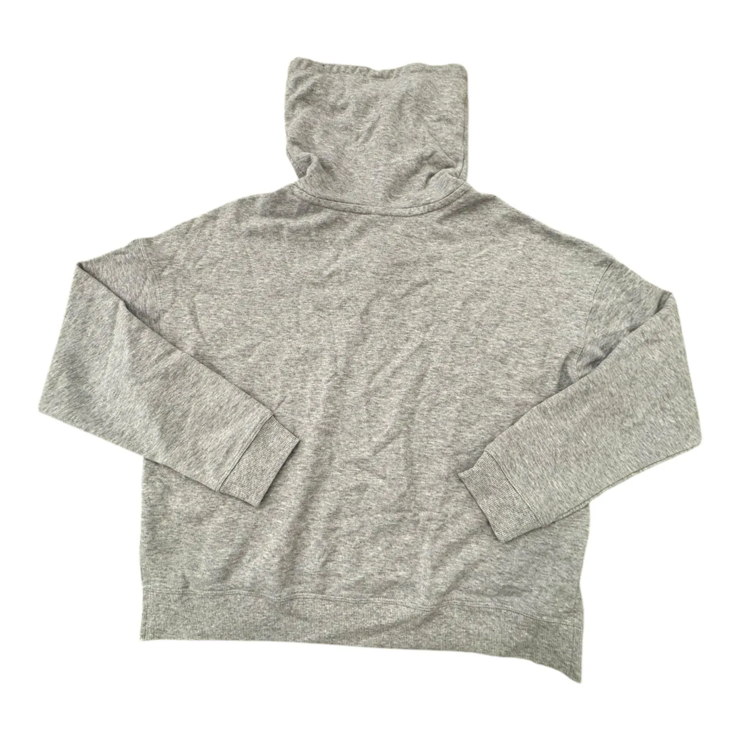 Athletic Sweatshirt Collar By Calvin Klein Performance In Grey, Size:S