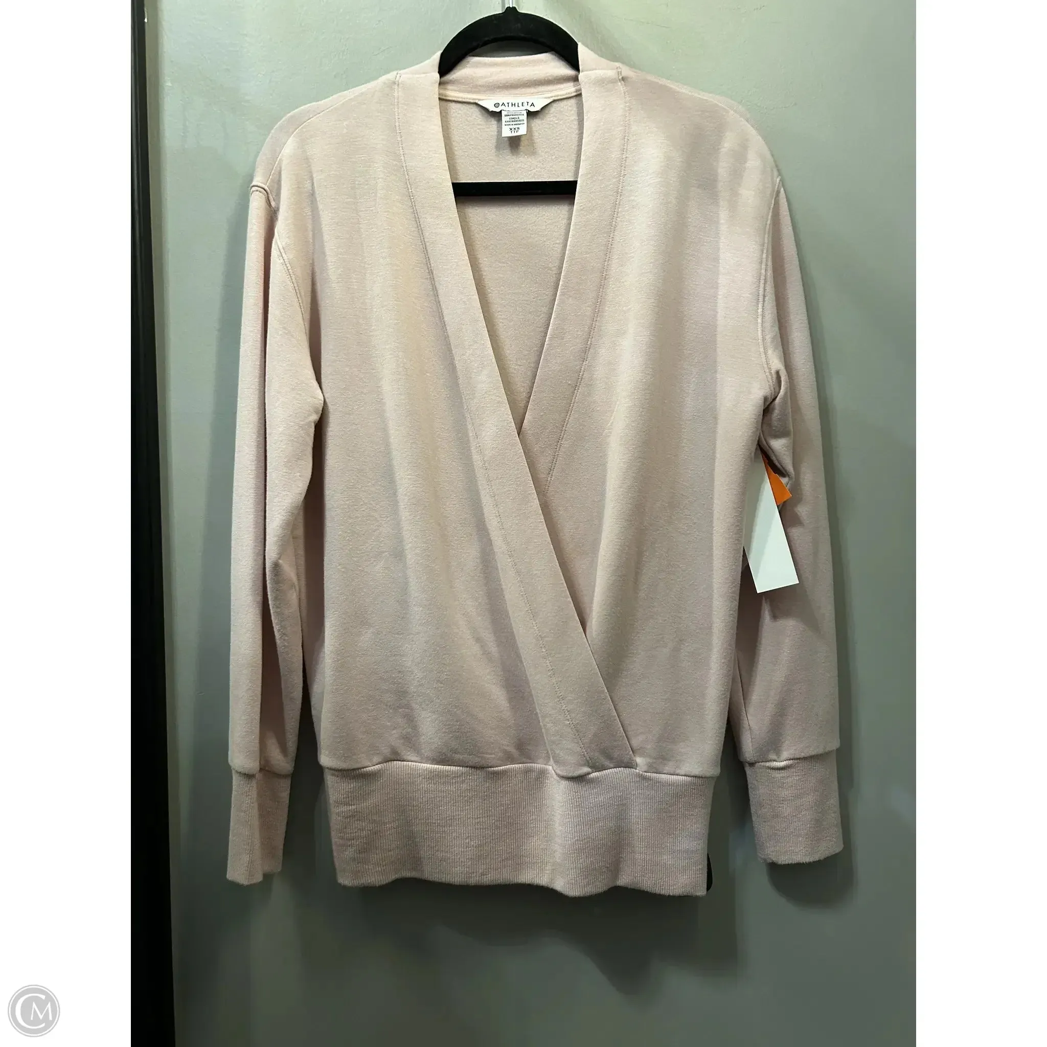 Athletic Sweatshirt Crewneck By Athleta In Pink, Size: Xxs