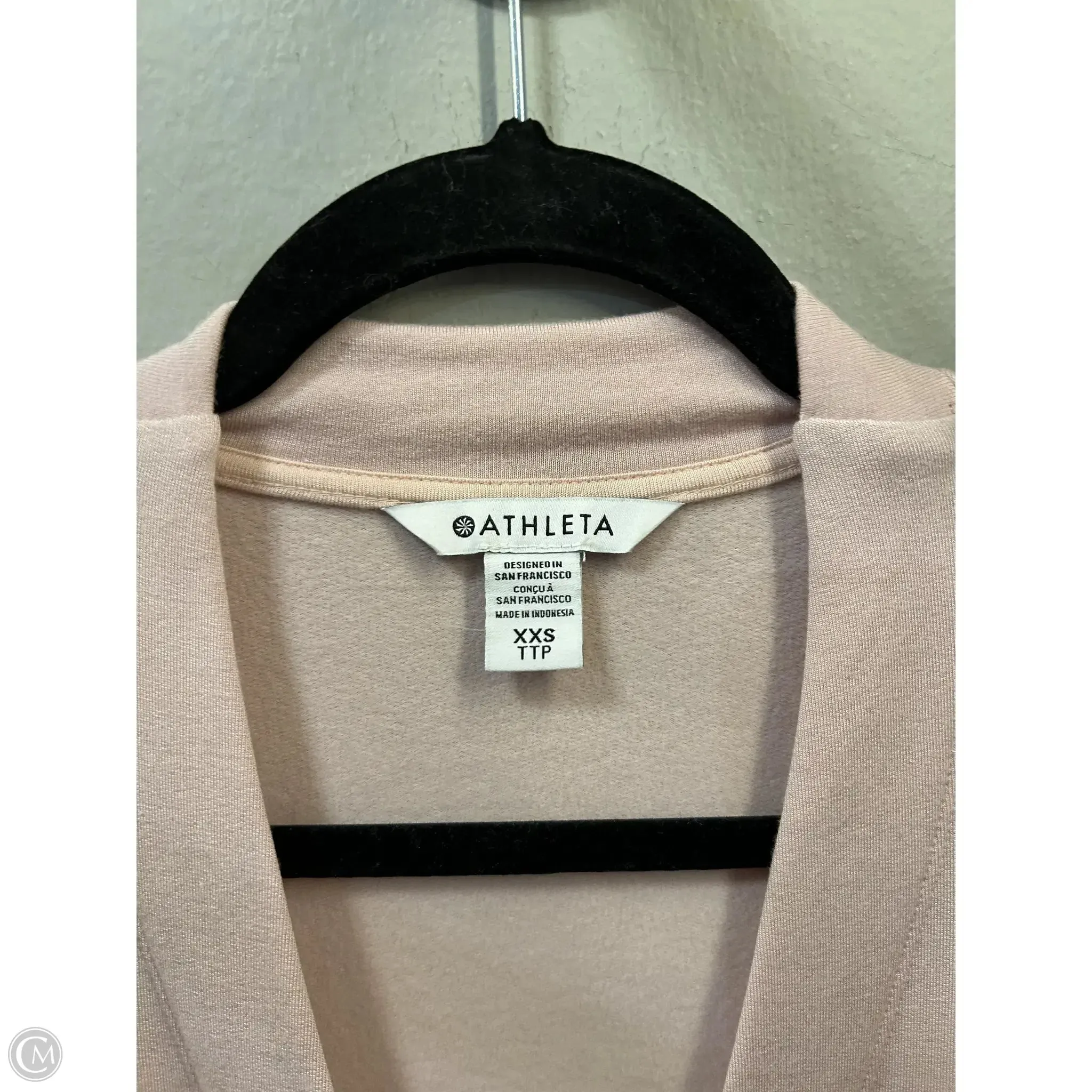 Athletic Sweatshirt Crewneck By Athleta In Pink, Size: Xxs