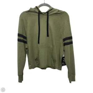 Athletic Sweatshirt Hoodie By Miss Chievous In Green, Size: S