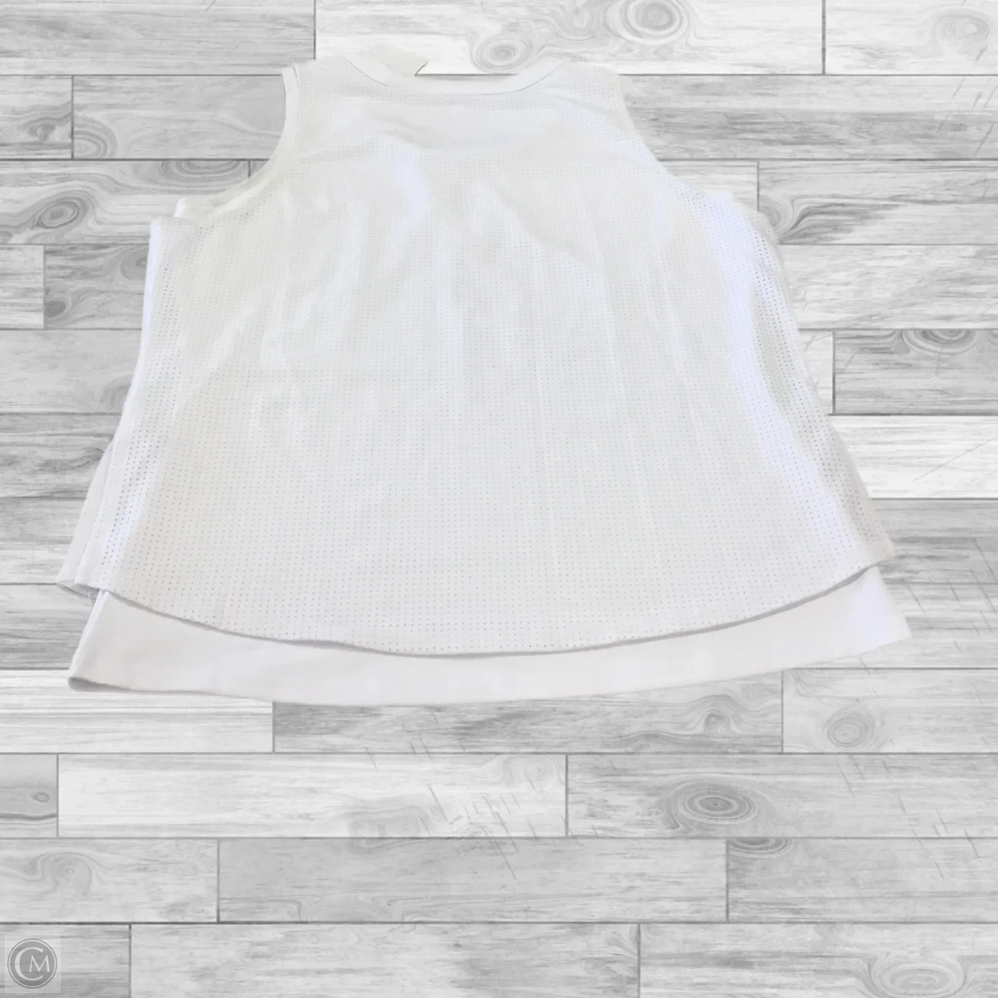 Athletic Tank Top By Bolle In White, Size: M