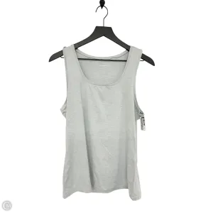 Athletic Tank Top By Cmb In Grey, Size: Xl