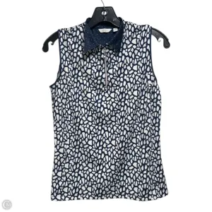 Athletic Tank Top By Lady Hagen In Blue & White, Size: S