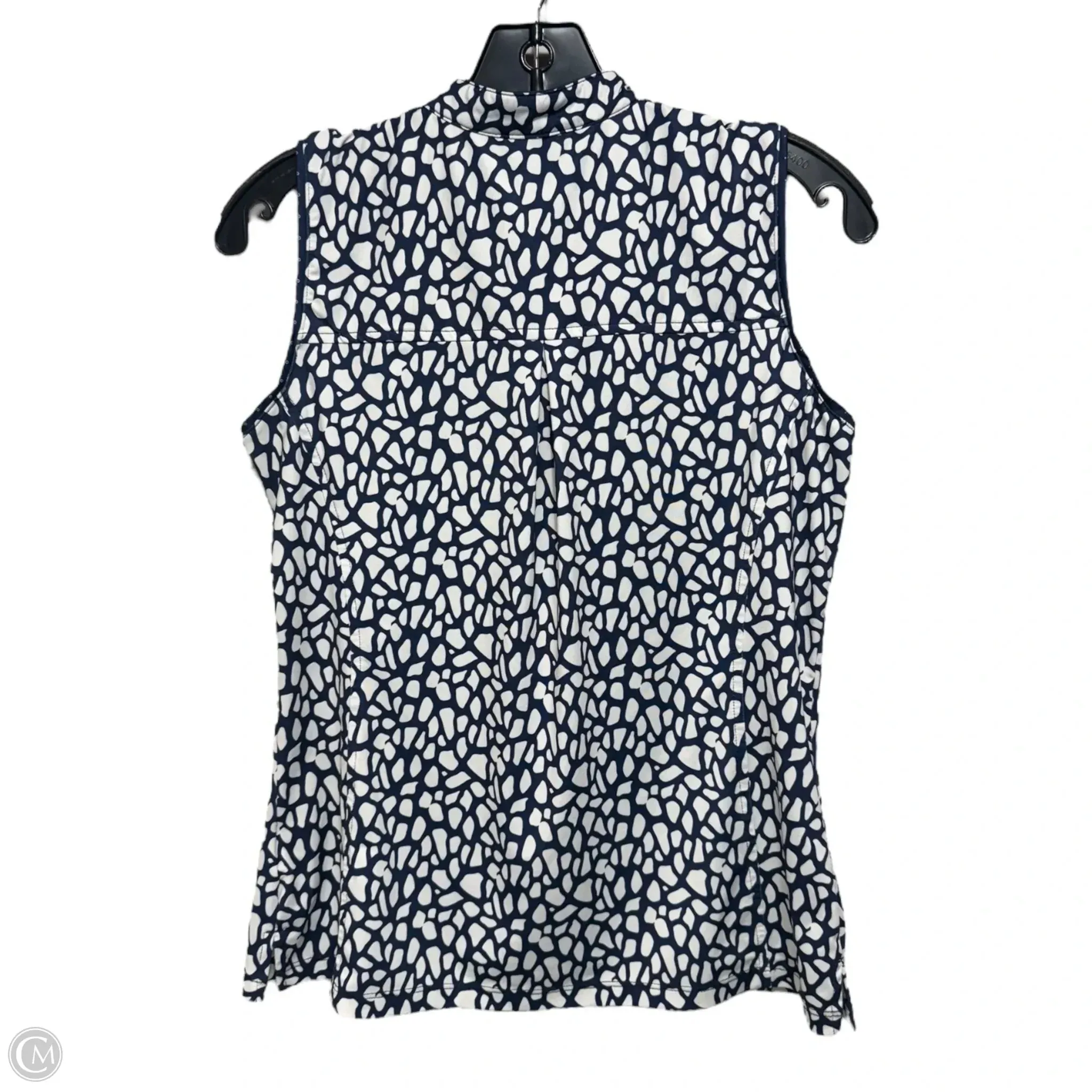 Athletic Tank Top By Lady Hagen In Blue & White, Size: S
