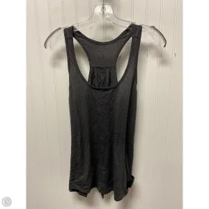 Athletic Tank Top By Lululemon In Grey, Size: M