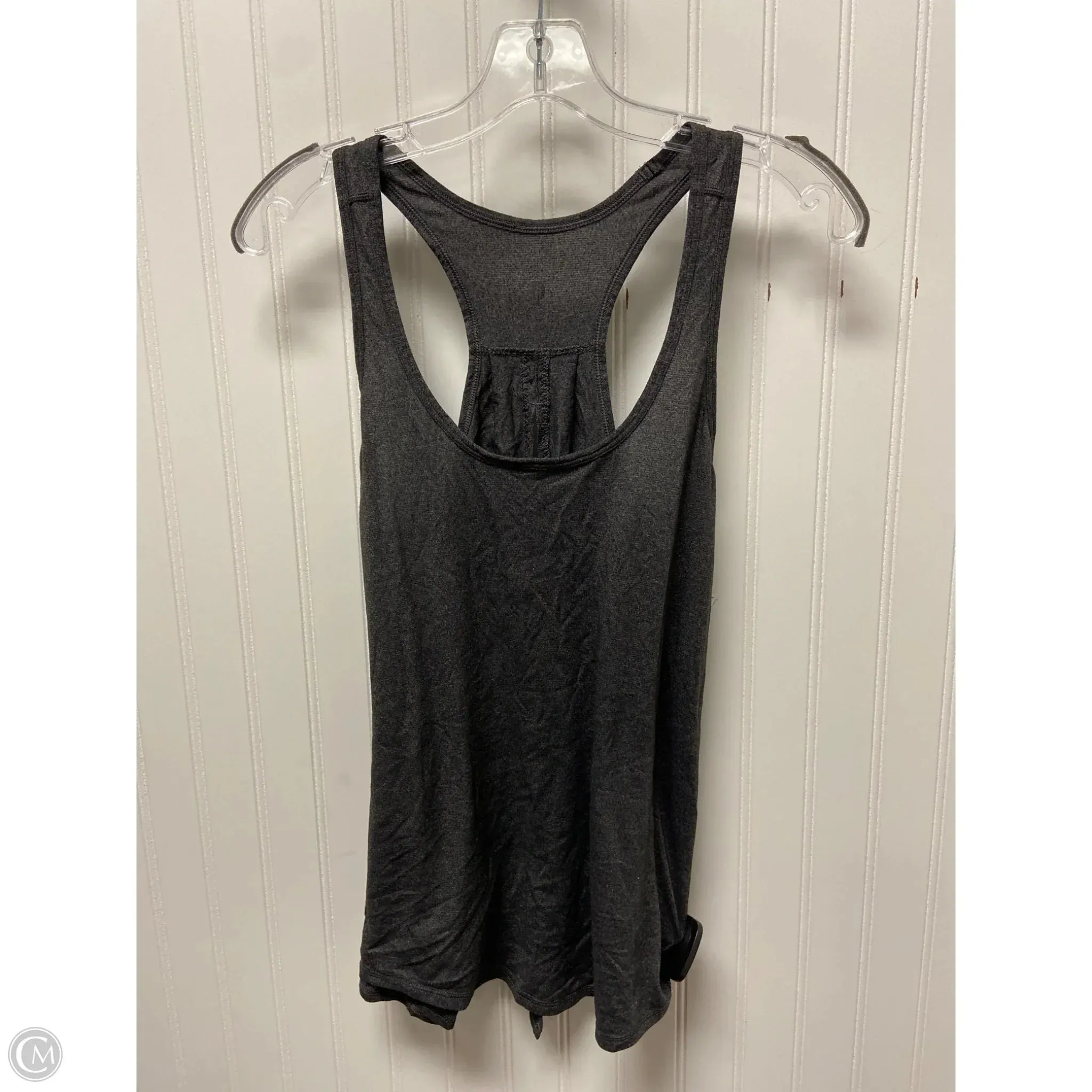 Athletic Tank Top By Lululemon In Grey, Size: M
