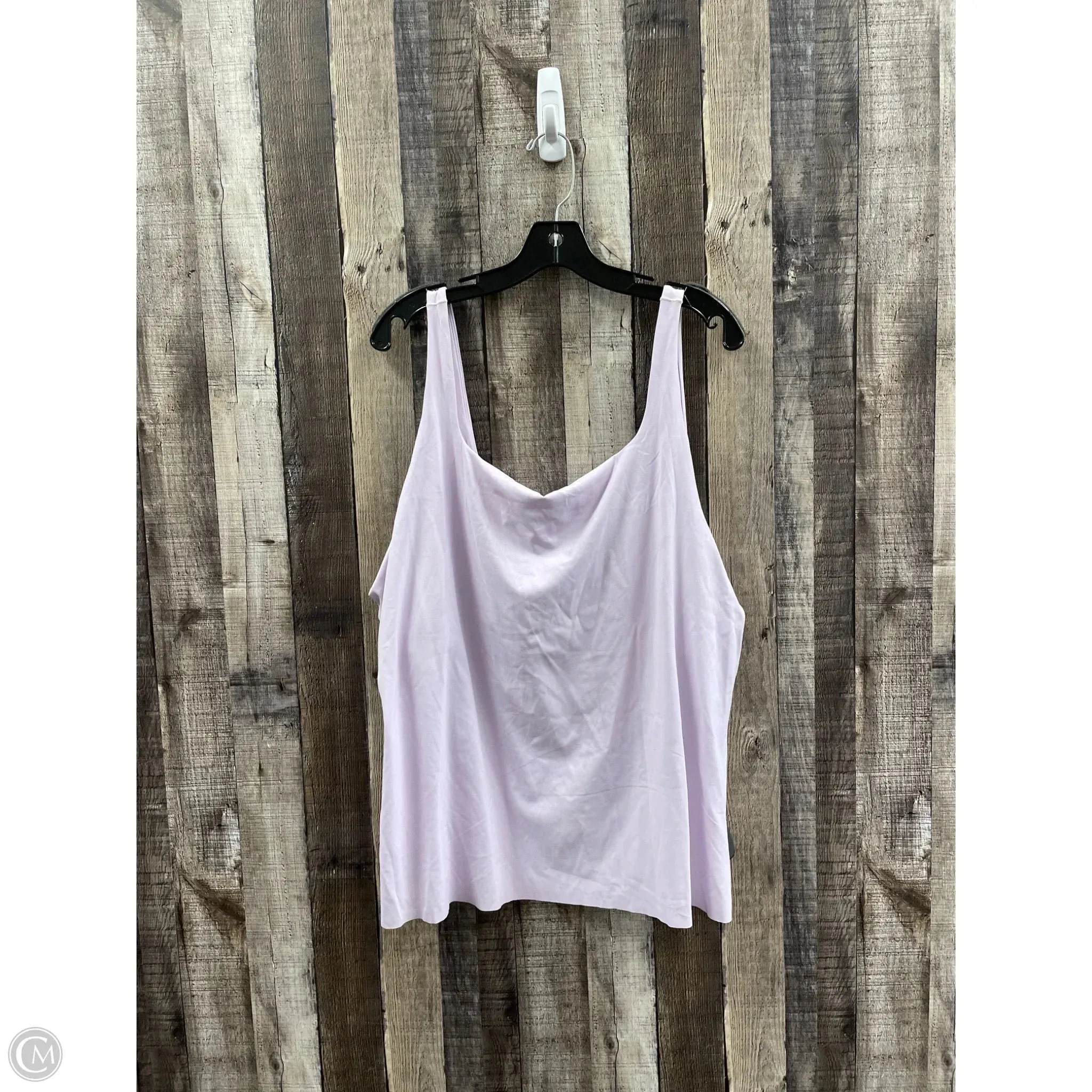 Athletic Tank Top By Nike In Purple, Size: 2x