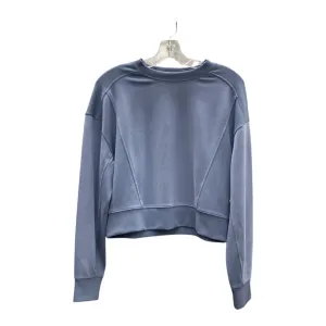 Athletic Top Ls Crewneck By Athleta In Blue, Size:Xs