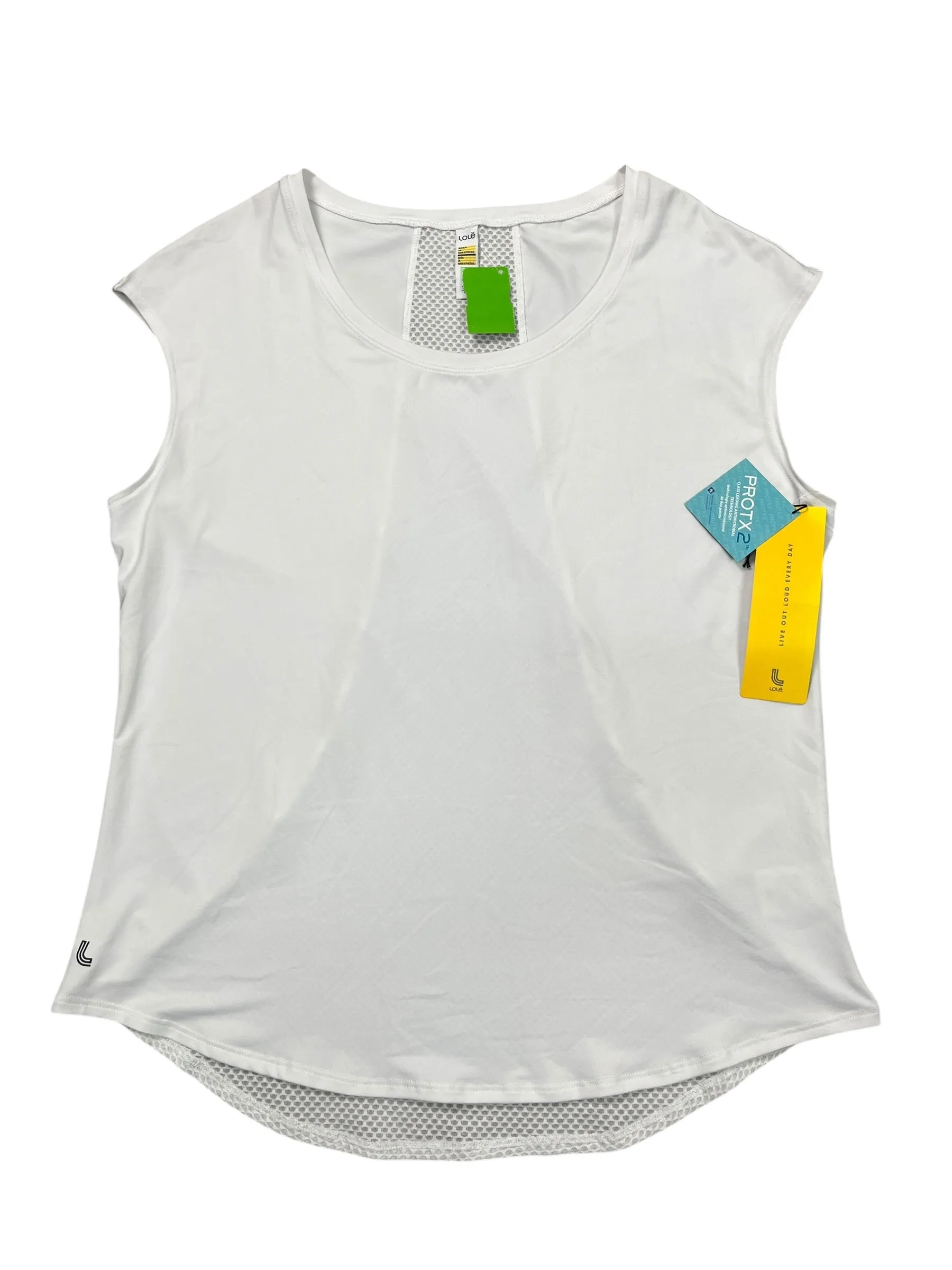 Athletic Top Ss By Lole In White, Size:Xl