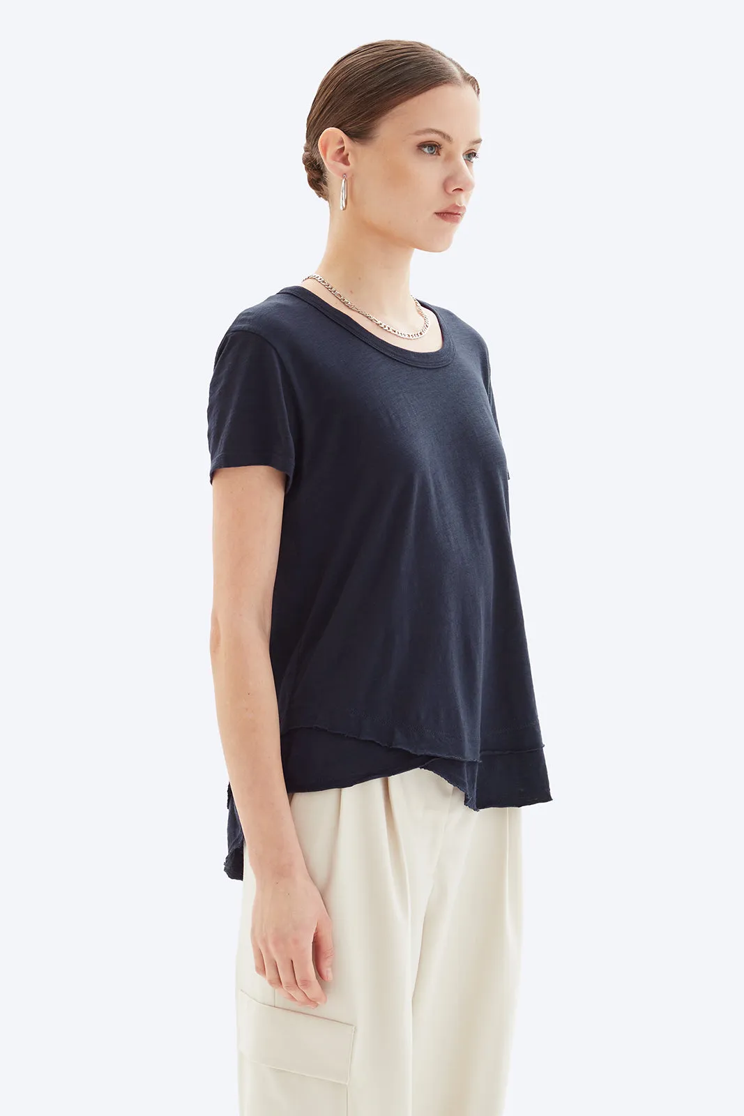 AVA MOCK LAYER TEE