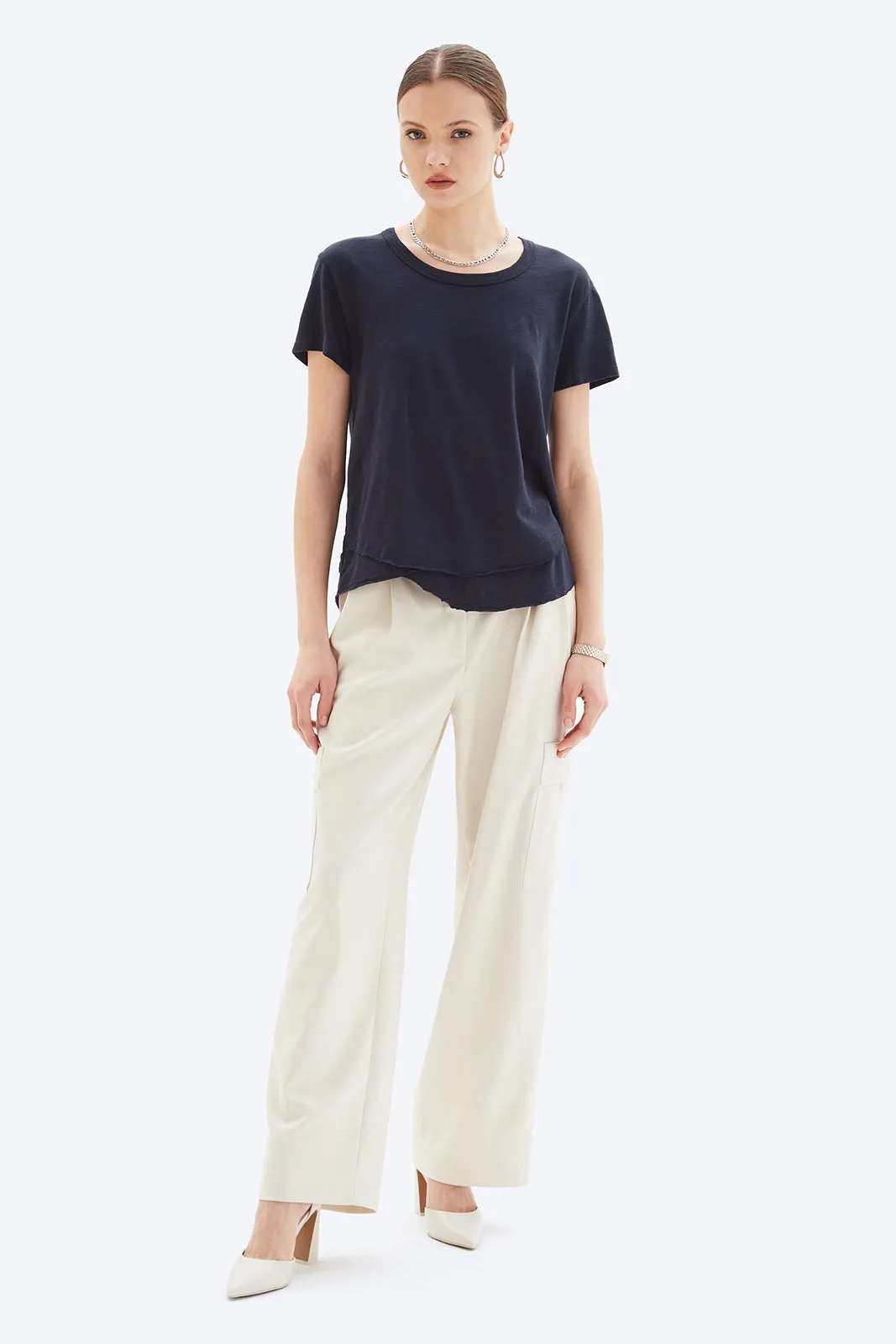 AVA MOCK LAYER TEE