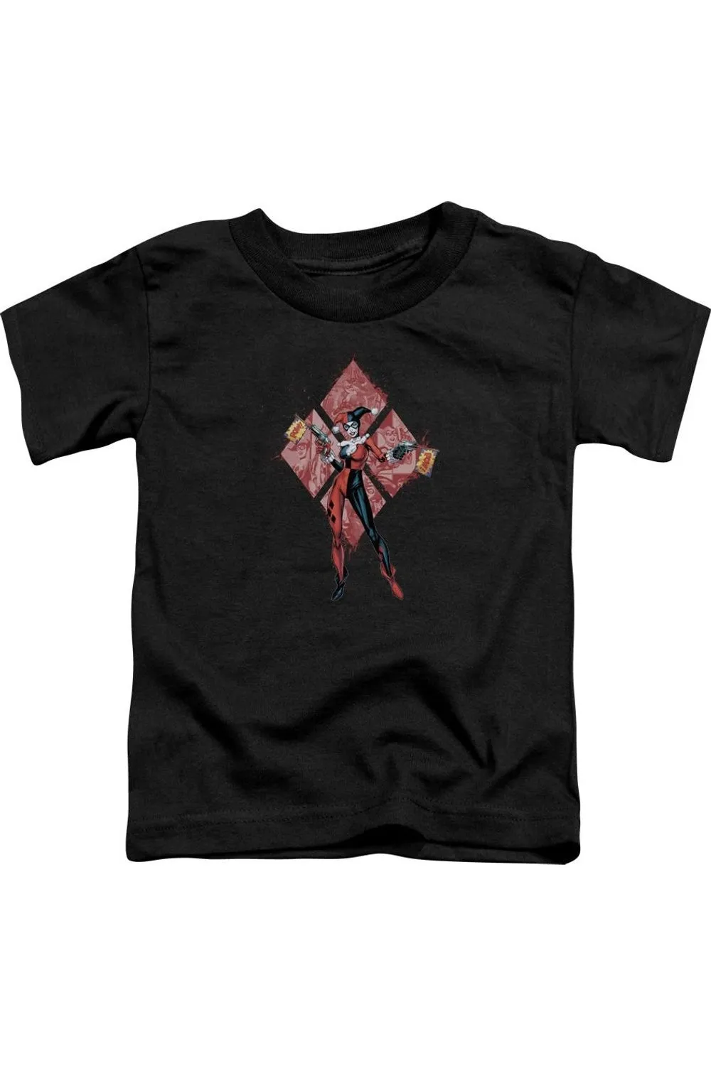 Batman Harley Quinn (Diamonds) Short Sleeve Toddler Tee / T-Shirt